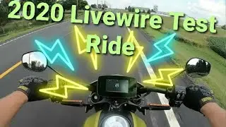 2020 Harley Davidson Livewire--Test Ride