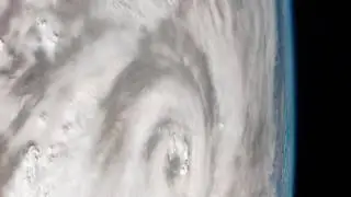 ISS Timelapse - Tropical Cyclone Donna (07 Maggio 2017)