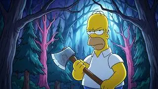 Morbid Simpson család paródia | S03E15 | A baltás rém HD