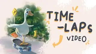 Speed Painting | Procreate Time-Lapse | Digital Illustration Process