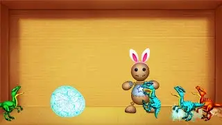 Dino Eggs vs Buddyman | Kick The Buddy