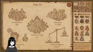 Making slow progress... | Potion Craft (Part 3) | VOD