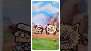 mankey get forced to evolve into primeape  #pokemon #video #shorts