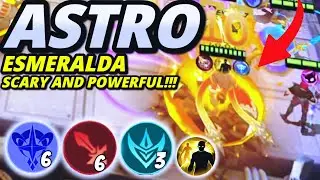 ASTROPOWER ESMERALDA + FLICKER | JUMP W/ NO MERCY | NEW UPDATE | COMBO MAGIC CHESS MOBILE LEGENDS