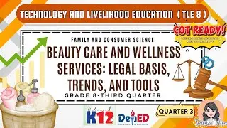 УЛУЧШЕННЫЙ K12-TLE 8 (FCS-3RD QTR) Услуги по уходу за красотой и здоровьем: правовая основа, тенд...