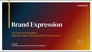 The Power of Personality: Brand Expression