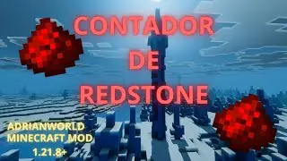 CONTADOR DE REDSTONE | MOD MINECRAFT 1.21.8+