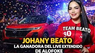 JOHANY BEATO LA GANADORA DEL LIVE EXTENDIDO DE ALOFOKE Y SE LLEVA LA JEEPETA CHANGAN 2026