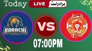PSL 2020 : Match 28 Karachi King Vs Islamabad United Watch Free || KK Vs IU Playing Xi-