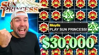 A VIEWER JUST CALLED ME A $30,000 SUN PRINCESS RECORD WIN!