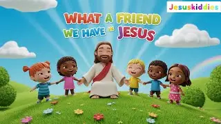 🎶 What a Friend We Have in Jesus! | Sing Along & Learn with JesusKiddies 🕊️👧👦