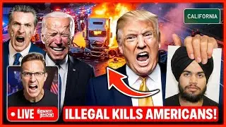 Illegal Alien Truck Driver Let into America By Biden KILLS Three in DEADLY Crash, California SCANDAL