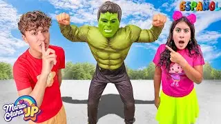Maria Clara y JP se meten en problemas con el estresado Hulk.