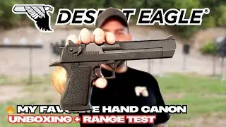 Этот культовый Desert Eagle меня потряс! 🔥 Полная распаковка и обзор дальности