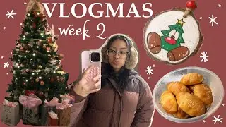 VLOGMAS week 2 | gathering, shopping, groceries