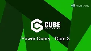 Excel Power Query - Dərs3 - Group By