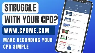 Make Recording your CPD Portfolio Simple ! 📢 Stay  Compliant with CPDme! 🏆