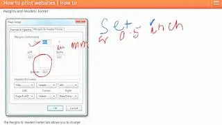 Copy of Print Setting in Firefox for OBL printing