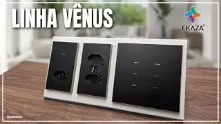 LAN&Ccedil;AMENTO EKAZA - INTERRUPTORES E TOMADAS WI-FI LINHA V&Ecirc;NUS - ALEXA, TUYA, SMART LIFE