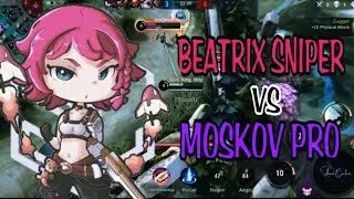 BEATRIX SNIPER Vs PRO MOSKOV || MLBB