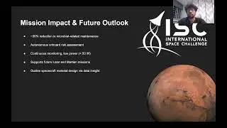 Microbial Detection in Space (ISC Team: Astrohackers)