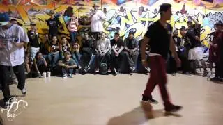 Shadoe (RSC) vs Kid Glyde (Dynamic Rockers) | Footwork Exhibition | SW Bboy Massacre