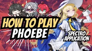 How to Main and play Phoebe - How to combo and apply Spectro frazzle | wuthering waves