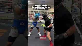 Boxer TAUNTS Curmel Moton during Sparring #sparring #boxing
