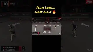 Felix Lebrun v/s Simon Gauzy crazy rally!