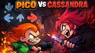 FNF PICO Vs Cassandra /Weekend 2/ - Mod Showcase #fnf #pico #cassandra
