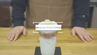 Chodang Corn cream Latte