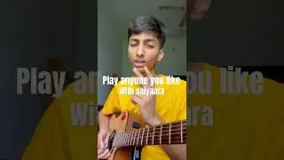 Play these 2 master strumming with saiyaara song &hellip;..