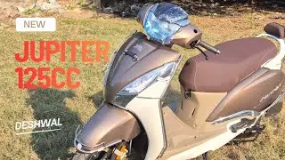  JUPITER 125cc Review. New color ivory brown. Ujjawal Deshwal 