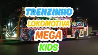 Trenzinho Lokomotiva Mega Kids em Jaboticabal SP 