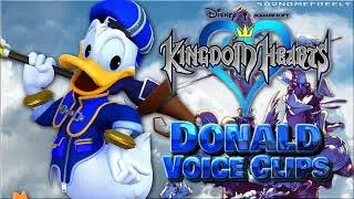 All Donald Duck Voice Clips &bull; Kingdom Hearts &bull; Voice Lines &bull; KH1 2002 (Tony Anselmo)