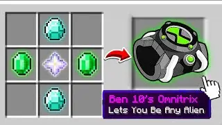 Minecraft, But You Can Craft Omnitrix 🤯 