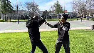 Crashing the blades - stick fighting? - FMA Empty Hands