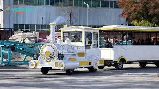 40 seats electric trackless train