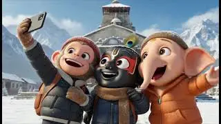 Visiting to kedarnath | 3D CARTOON ANIMATION STORY | STORY MAKING