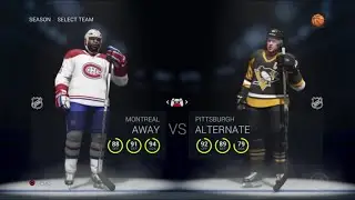 NHL 16: Canadiens (10-5-1) at Penguins (9-5) (11/11/2015)