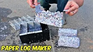 4 in 1 Paper Fire Log Maker