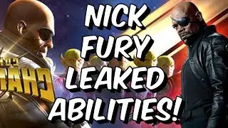 Nick Fury Leaked Abilities Breakdown! - God Tier Synergies - Marvel Contest Of Champions