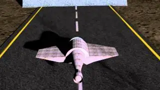 Airplane Take-Off Animation (Blender 3D)