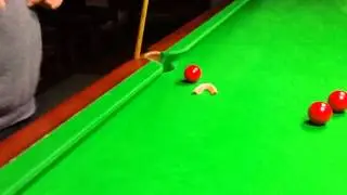 Cleaning the snooker cue ball