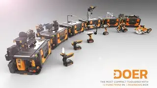 DOER - The Most Compact Tool Shed You&rsquo;ve Ever Seen