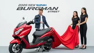 2026 New Suzuki Burgman Street 125 – Premium Maxi Scooter | Features, Mileage & Performance