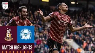 MATCH HIGHLIGHTS: Bradford City v Peterborough United
