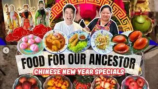 You must book in advance! Cooking up for Penangite's Ancestor at Eng Ko Cha Bi Penang 🇲🇾🧨 on CNY Eve