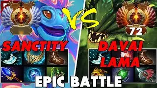 SANCTITY (PUCK) Mid vs DAVAI LAMA (VIPER) Off - Epic Battle Of Pro Dota 2 Players - Z Dota 2