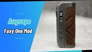 Augvape Foxy One Box Mod 120W Unboxing | Vapesourcing